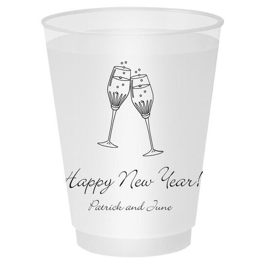 Champagne Crystal Toast Shatterproof Cups